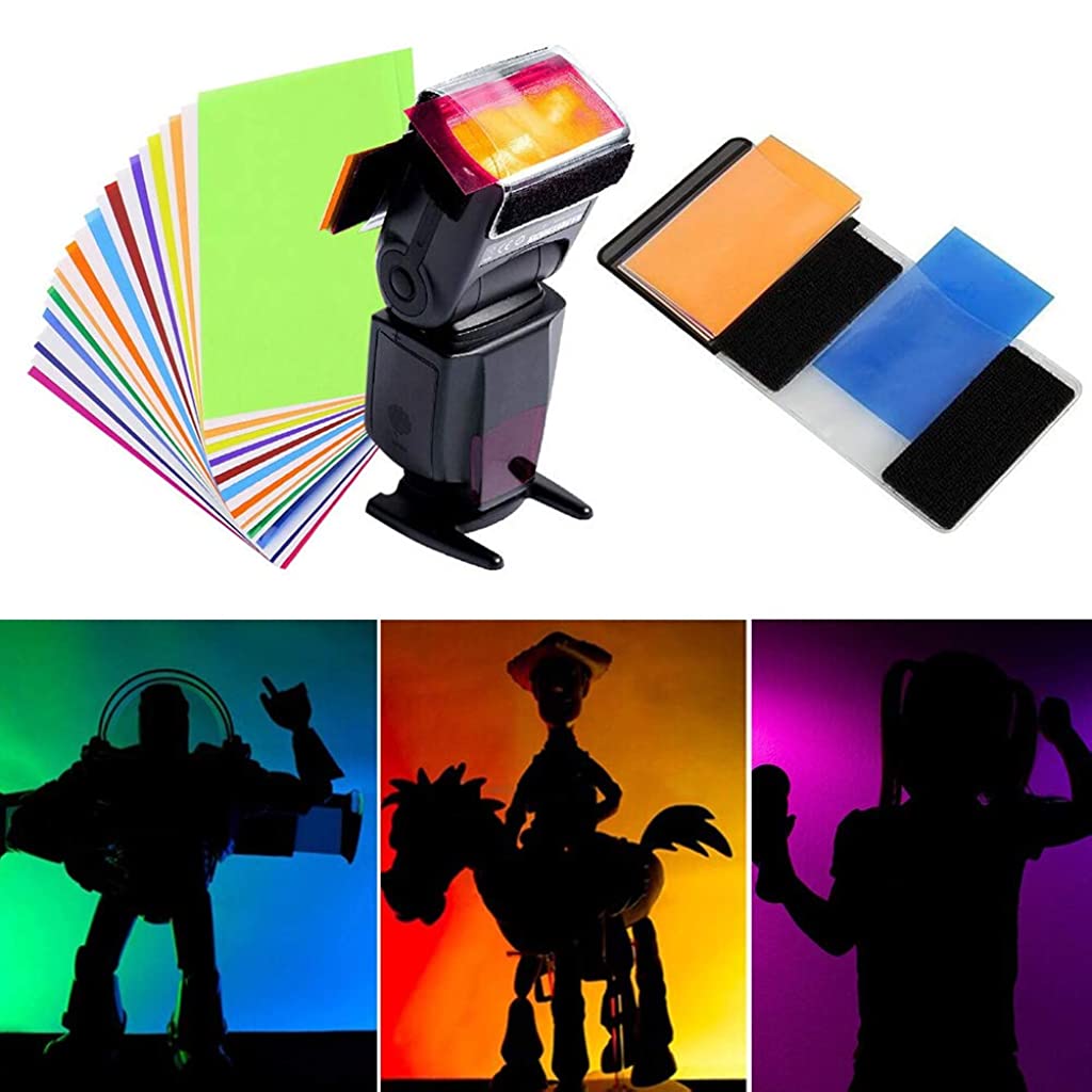 HASTHIP 12pcs Strobist Flash Color Card Diffuser Lighting Gel Pop up Softbox Fit for Canon 580EX II 430EX II 600EX 270EX II, Nikon SB900/800/700/600/910, Yongnuo YN568EX/565EX/500EX/560/468/460/685 HASTHIP 12pcs Strobist Flash Color Card Diffuser Lighting Gel Pop up Softbox Fit for Canon 580EX II 430EX II 600EX 270EX II, Nikon SB900/800/700/600/910, Yongnuo YN568EX/565EX/500EX/560/468/460/685
